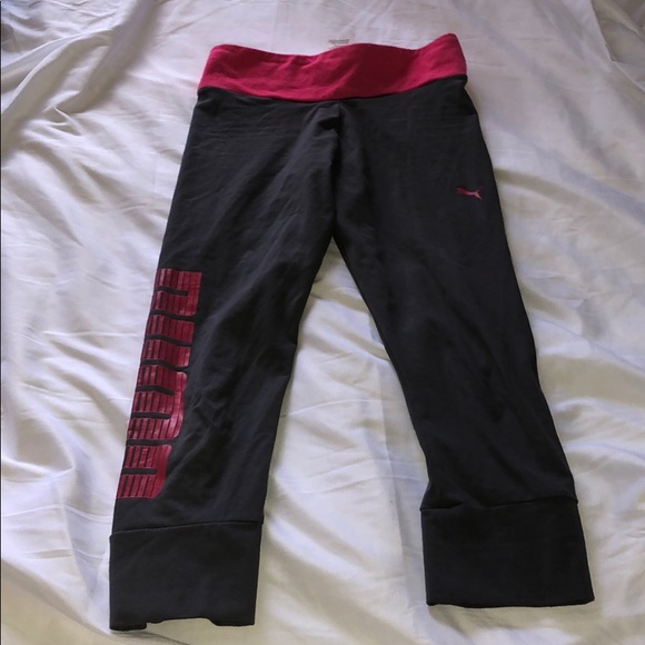 Puma Pants - Puma cropped Capri pants